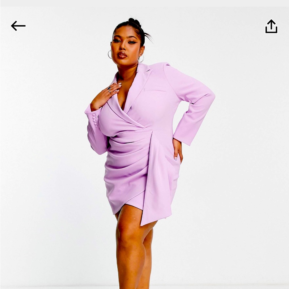 Lavish Alice lilac dress new without tags size 16